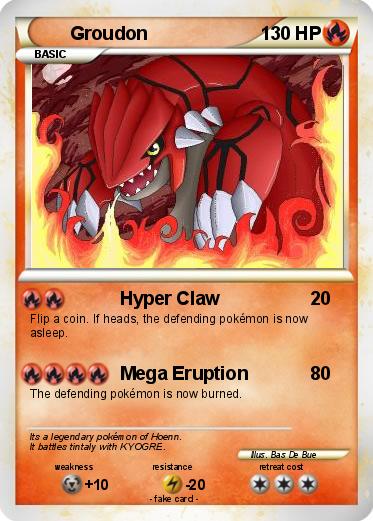 Pokemon Groudon