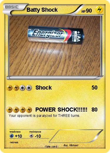 Pokemon Batty Shock