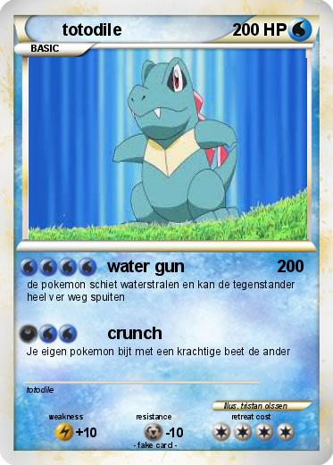 Pokemon totodile