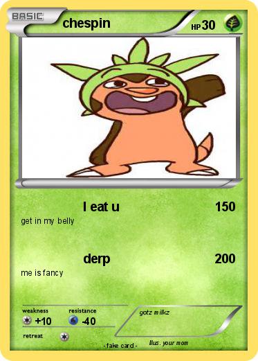 Pokemon chespin