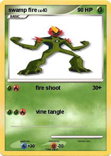 Pokemon swamp fire