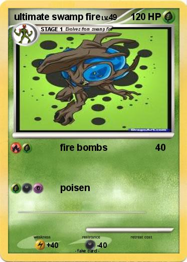 Pokemon ultimate swamp fire