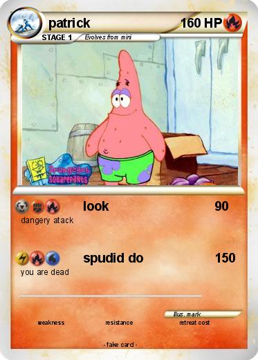 Pokemon patrick
