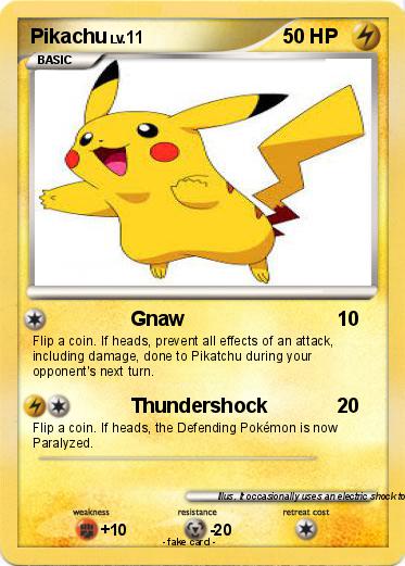 Pokemon Pikachu
