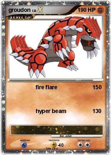 Pokemon groudon