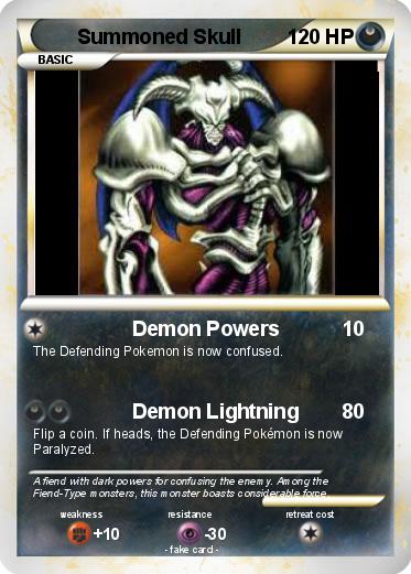 Pokemon Summoned Skull