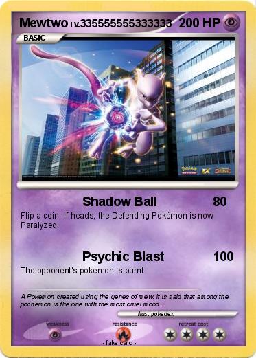 Pokemon Mewtwo