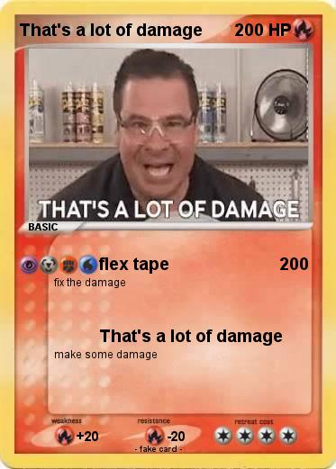 Pokemon That's a lot of damage