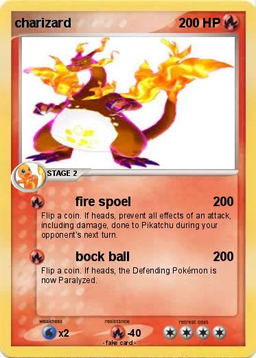 Pokemon charizard