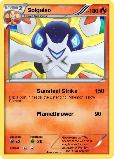 Pokemon Solgaleo