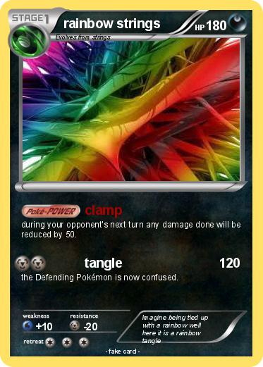 Pokemon rainbow strings