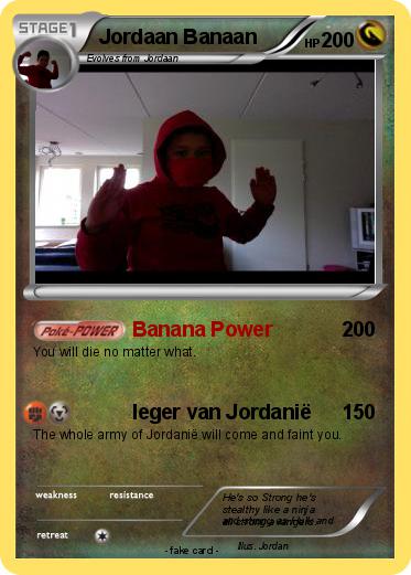 Pokemon Jordaan Banaan