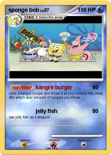 Pokemon sponge bob