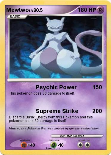 Pokemon Mewtwo