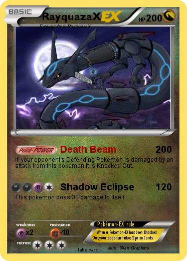 Pokemon RayquazaX