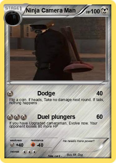 Pokemon Ninja Camera Man
