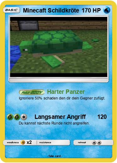 Pokemon Minecaft Schildkröte