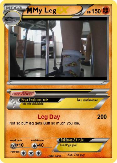 Pokemon My Leg