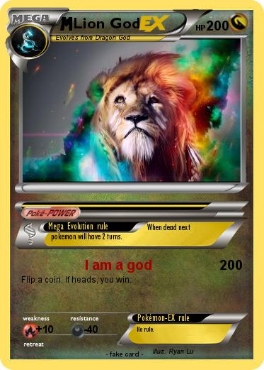 Pokemon Lion God