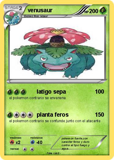 Pokemon venusaur