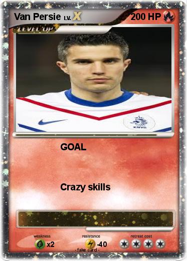 Pokemon Van Persie