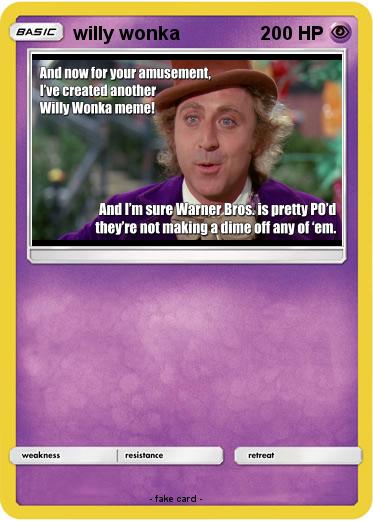 Pokemon willy wonka