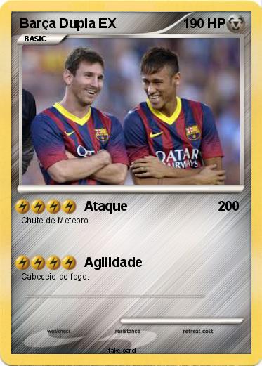 Pokemon Barça Dupla EX