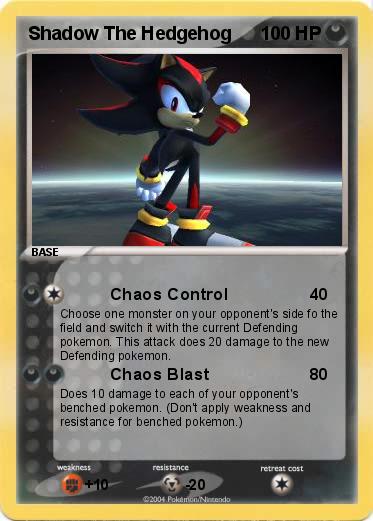 Pokemon Shadow The Hedgehog