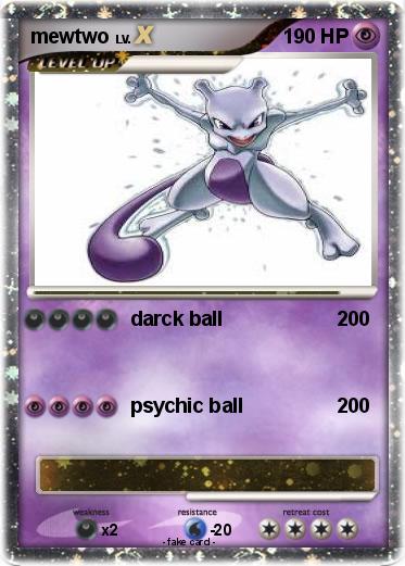 Pokemon mewtwo