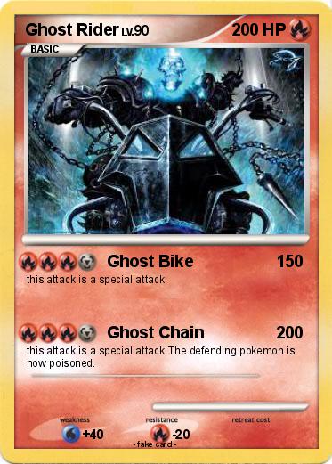 Pokemon Ghost Rider