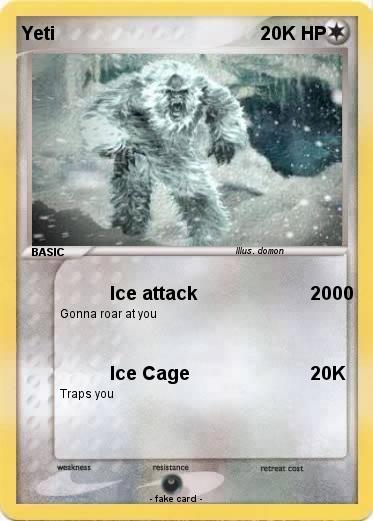 Pokemon Yeti