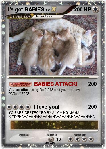 Pokemon I's got BABIES