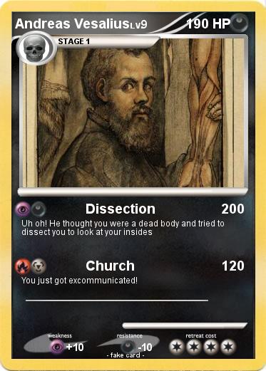 Pokemon Andreas Vesalius
