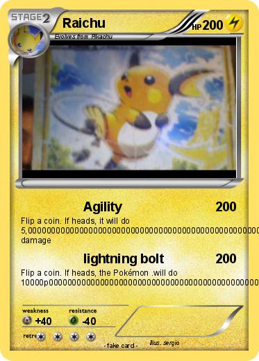 Pokemon Raichu
