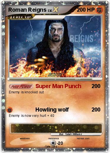 Pokemon Roman Reigns