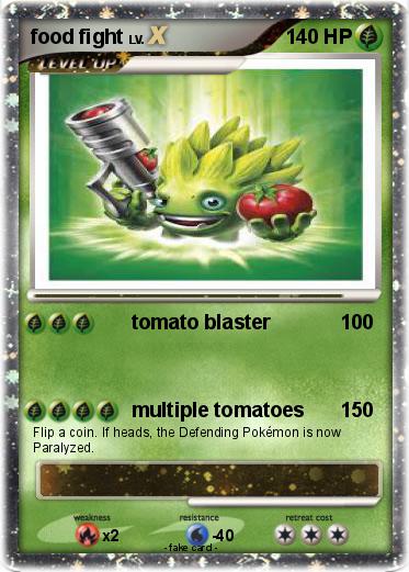 Pokemon food fight