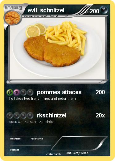Pokemon evil  schnitzel