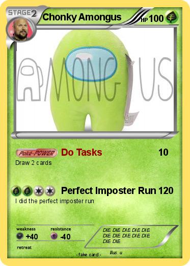 Pokemon Chonky Amongus