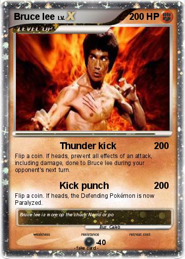 Pokemon Bruce lee