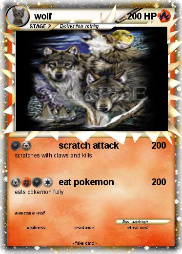 Pokemon wolf
