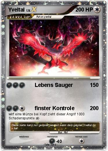 Pokemon Yveltal