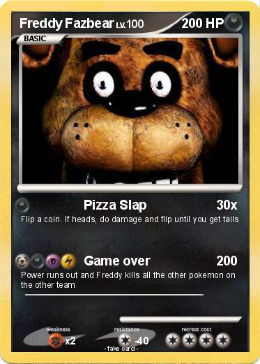 Pokemon Freddy Fazbear