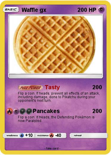 Pokemon Waffle gx
