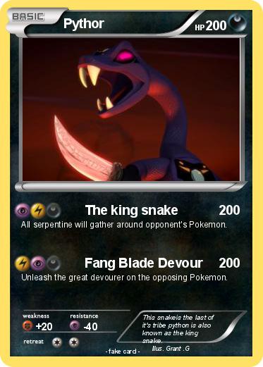 Pokemon Pythor