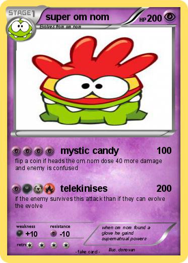 Pokemon super om nom