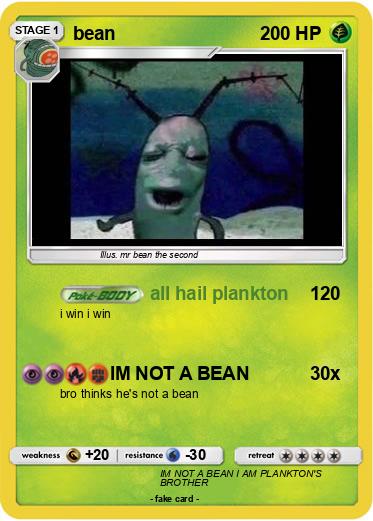Pokemon bean