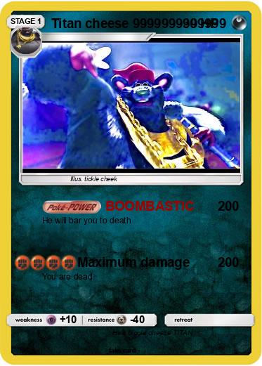 Pokemon Titan cheese 9999999999999