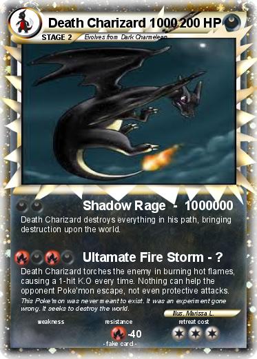 Pokemon Death Charizard 1000