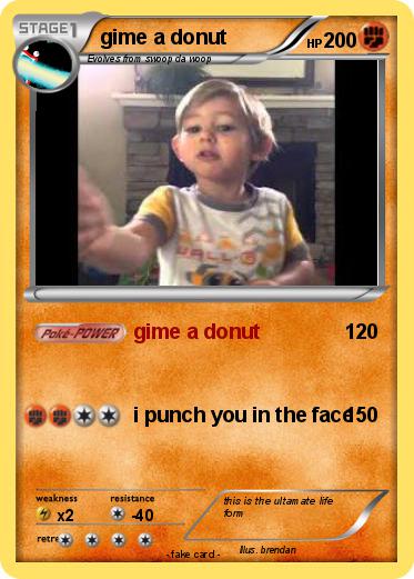 Pokemon gime a donut