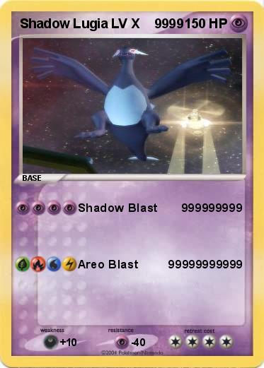 Pokemon Shadow Lugia LV X    9999